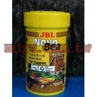 德國JBL NovoBea孔雀魚燈科小型觀賞魚薄片飼料(100ml)