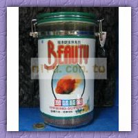 福壽 增艷超彩頂級觀賞魚飼料(小粒、大粒)約900g