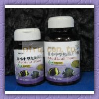 FishBar 海水中型魚藥用魚食,藥用飼料(細菌預防)100g