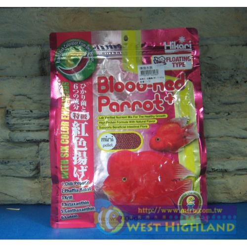 日本原裝進口高夠力Hikari 血鸚鵡專用營養飼料(600g)浮上性