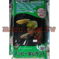 NISSO孔雀魚高機能活性底床底砂細顆黑土4KG