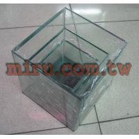 台灣製J&D高品質 水晶正方缸(三種規格)(各式魚缸可接受訂製)