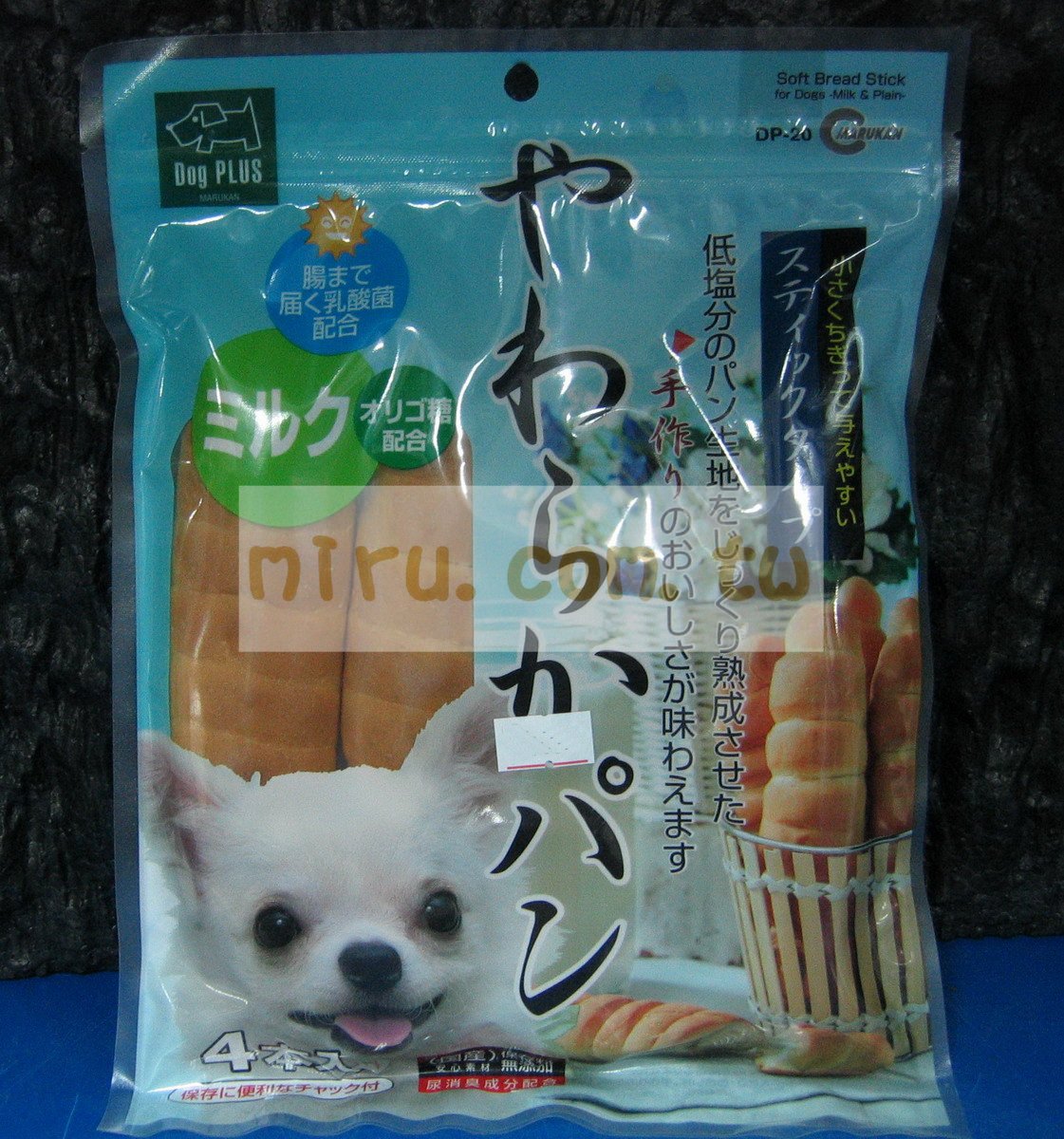 日本Marukan 愛犬湯種麵包(牛奶、牛奶起司)
