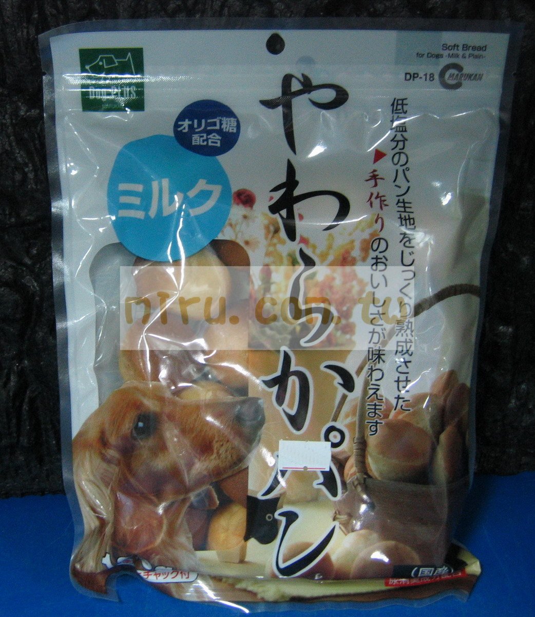 日本Marukan 手工愛犬點心麵包(牛奶、牛奶起司、牛奶葡萄乾)