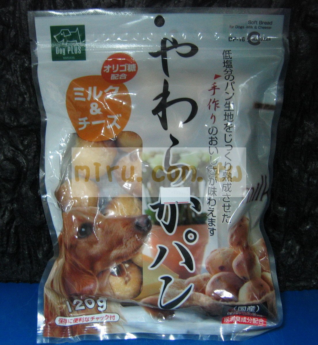日本Marukan 手工愛犬點心麵包(牛奶、牛奶起司、牛奶葡萄乾)