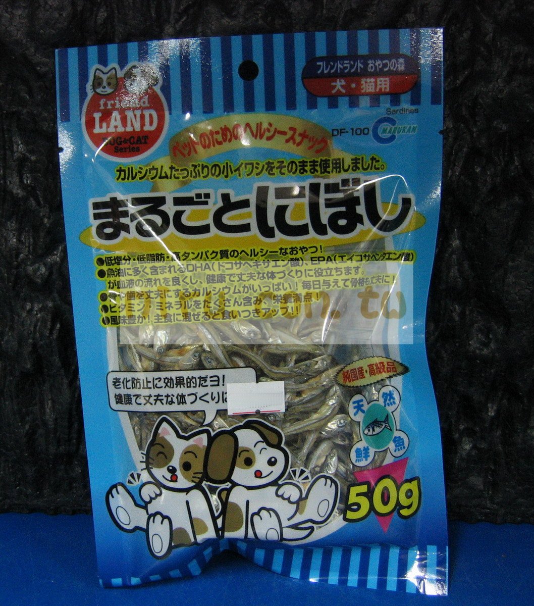 日本Marukan 無添加小魚乾(狗貓零食)50克