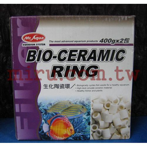 Mr.Aqua水族先生 生化陶瓷環(400g*2)SSS
