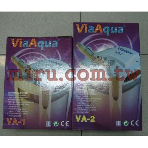 美國進口 ViaAqua新型外置圓桶過濾器(VA1)(全配)