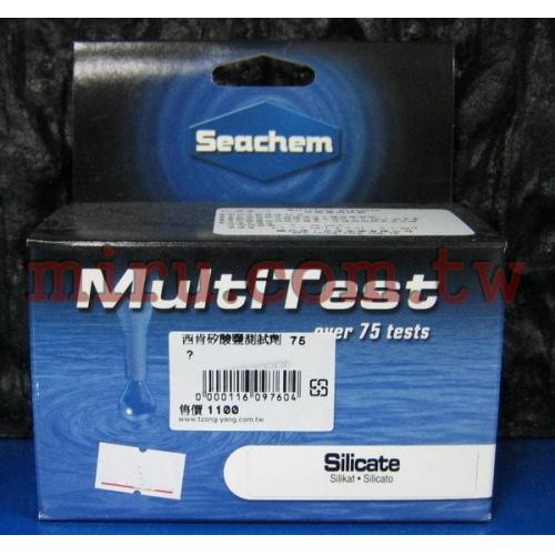美國原裝進口 西肯Seachem Silicate矽酸鹽測試劑(可測超過75次)