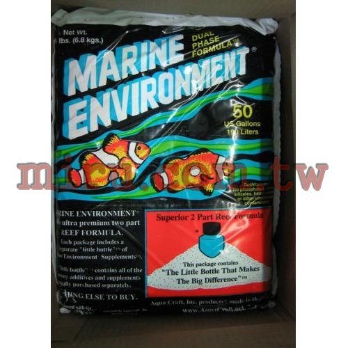 Mr.Aqua代理 美國Marine Environment二次元人工海鹽(軟體海水素) 一包