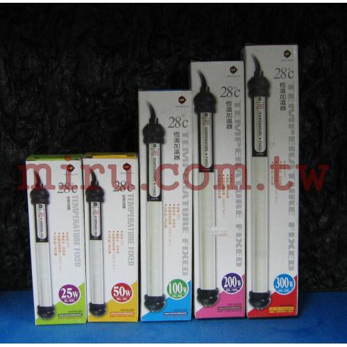 雅柏UP 28℃恆溫加熱、加溫器(300W)防爆、離水斷電