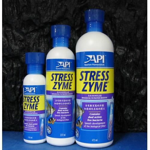 美國魚博士API 高效活性硝化益菌(STRESS ZYME)(118ml)