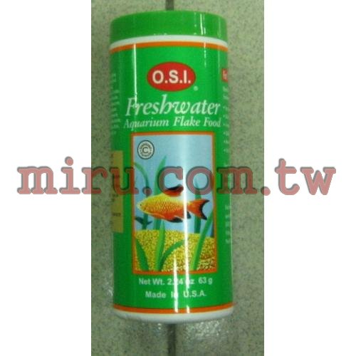 O.S.I 淡水魚專用薄片飼料30g