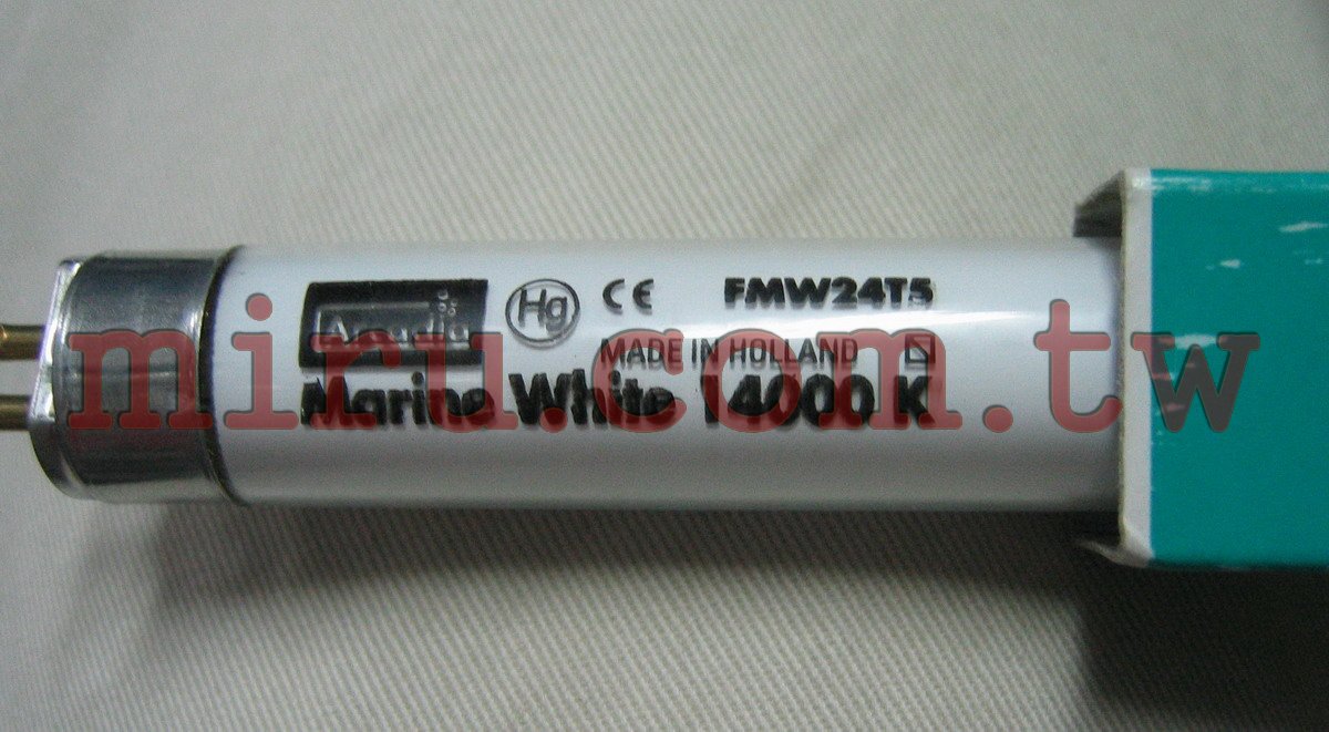 英國Arcadia阿卡迪亞 MARINE WHITE 14000k太陽T5燈管(24W)