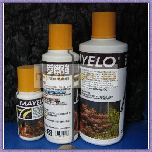 滿魚樂MAYELO 愛鐵強水草專用鐵劑100ml罐裝(美商滿根實業出品)