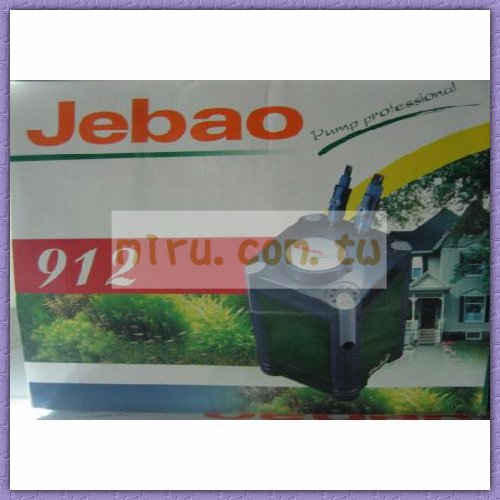 Jebo 912外置式圓桶、方桶過濾器1000L/H