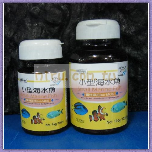 FishBar 小型海水魚飼料(獨特添加Bio-MOS)45g