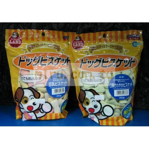 日本MARUKAN 預防口臭葉綠素餅乾、強化骨骼豆奶餅乾250g