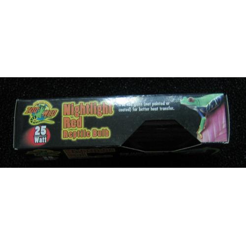 ZOO MED(ZOOMED) 夜間紅色爬蟲燈泡(25W)