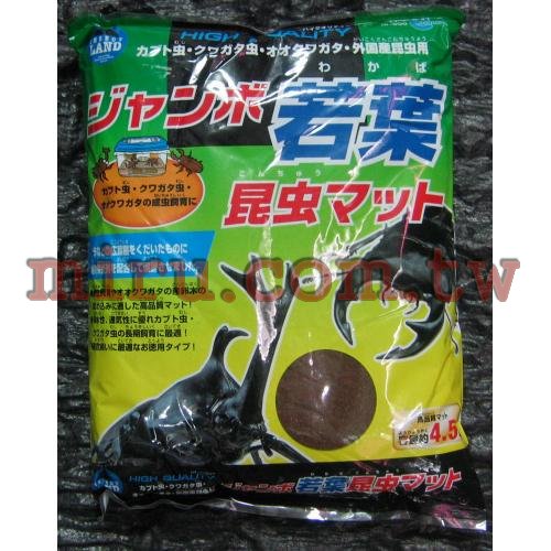 MARUKAN 蟲蟲家族 若葉腐屑-育成4.5L