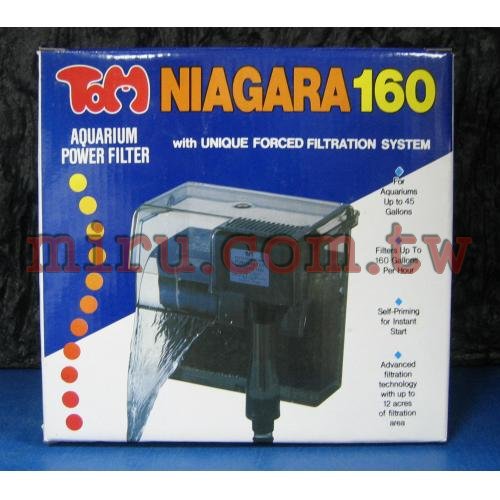 美國TOM自吸式外掛瀑布過濾器(全自動免加水)-160 