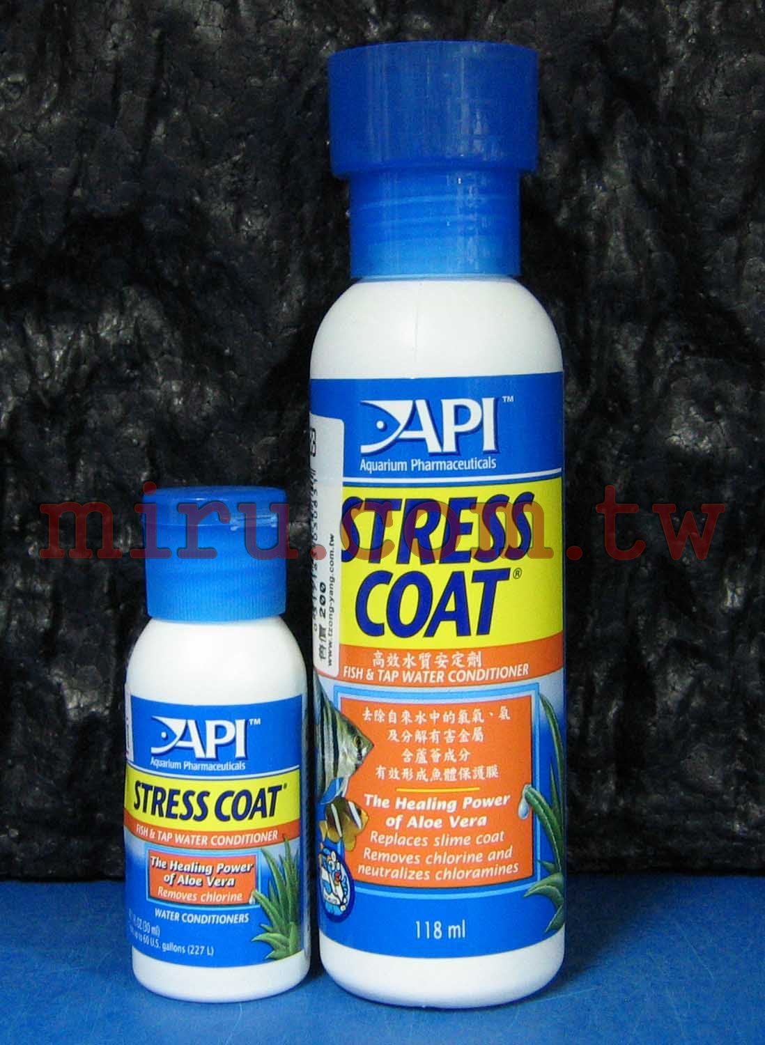 美國魚博士API 高效水質安定劑(STRESS COAT)(473ml)