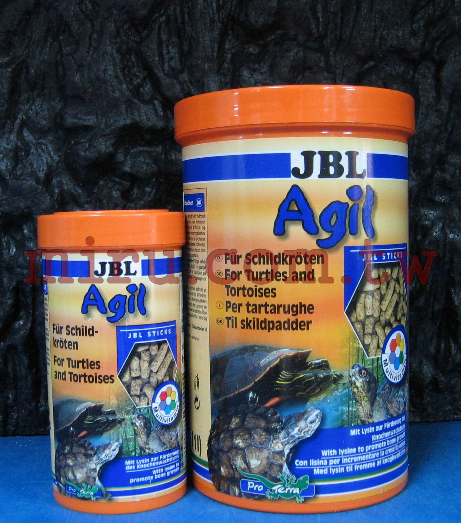 德國JBL Agil烏龜爬蟲主食條狀飼料(250ml)