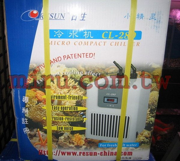 日生超靜音冷卻機(CW1000)1HP日本三菱高效壓縮機