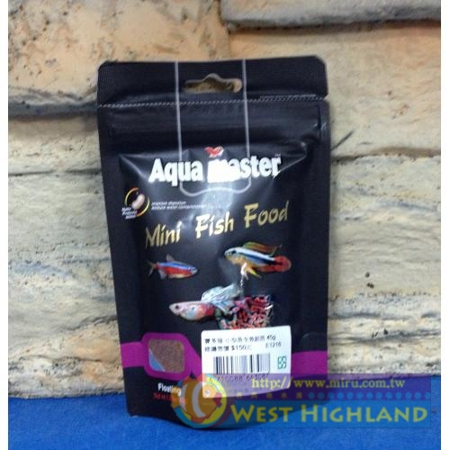 統一寶多福 頂級小型魚飼料(納豆益生菌配方)45g