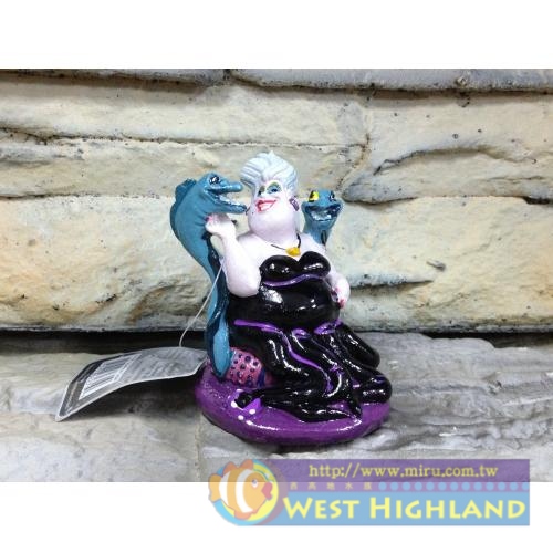 美國迪士尼正版授權 小美人魚系列飾品 中型巫婆烏蘇拉