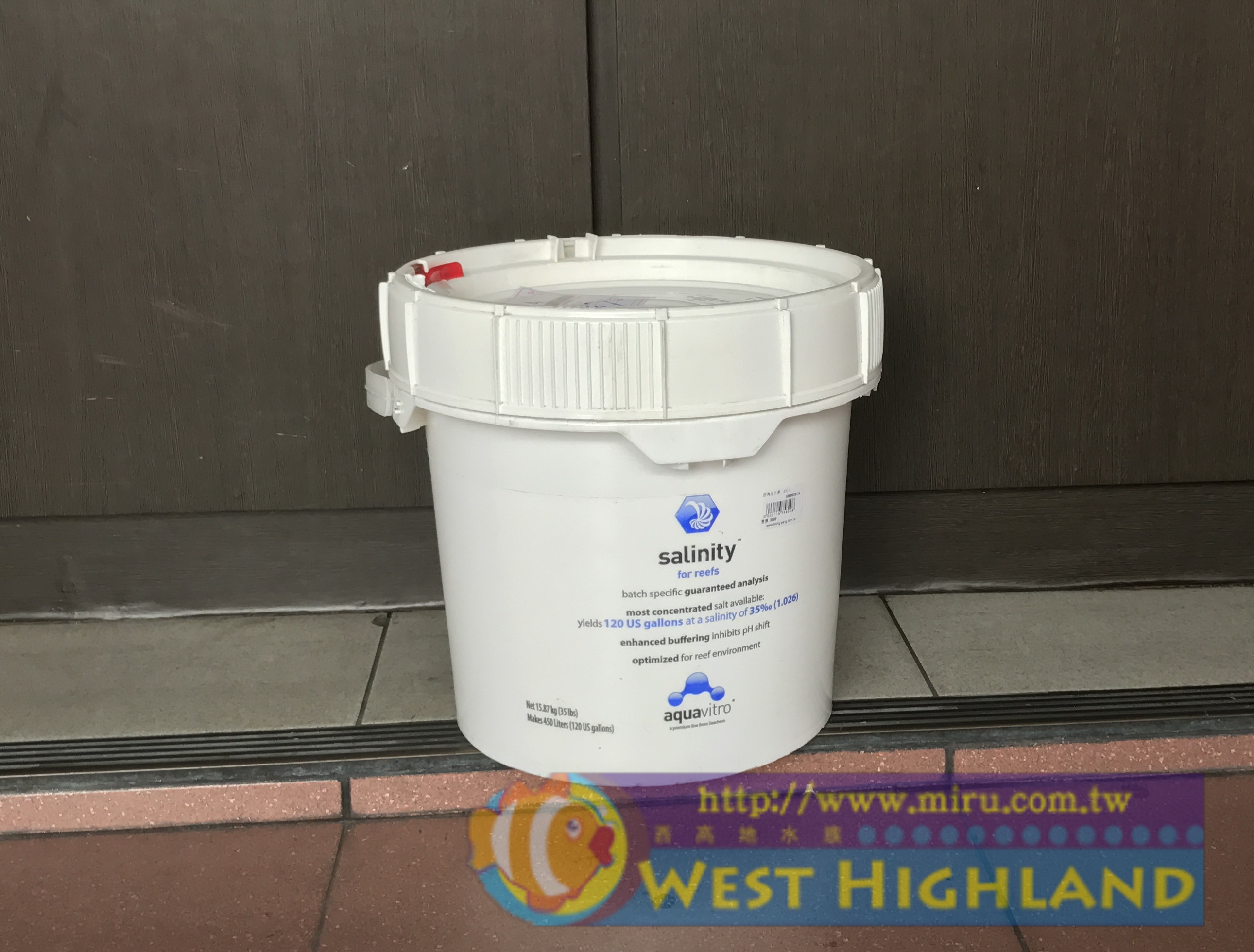 美國原裝進口 西肯Seachem 海水鹽 軟體鹽 海水素28.9kg (850L )