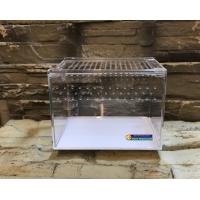RepPark 磁吸式壓克力爬箱 磁吸式滑蓋 飼養盒爬蟲 飼養箱 中(30*20*15cm)