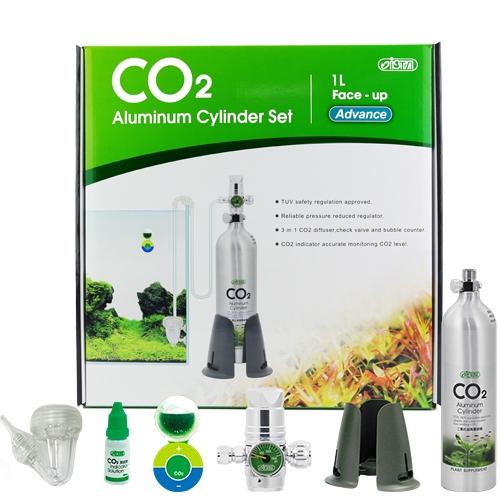 ISTA伊士達 單錶CO2鋁瓶全套組 進階型-1L