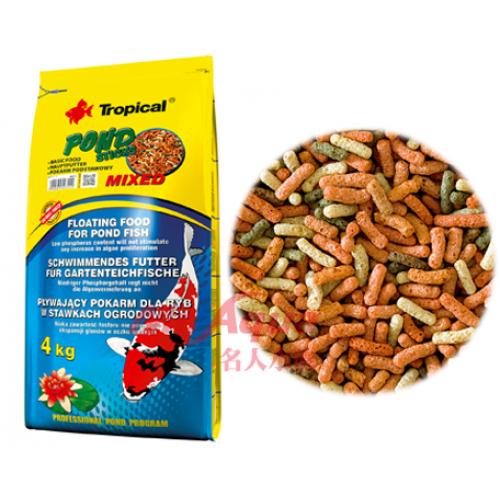 Tropical德比克 錦鯉綜合條狀飼料 5L)包)