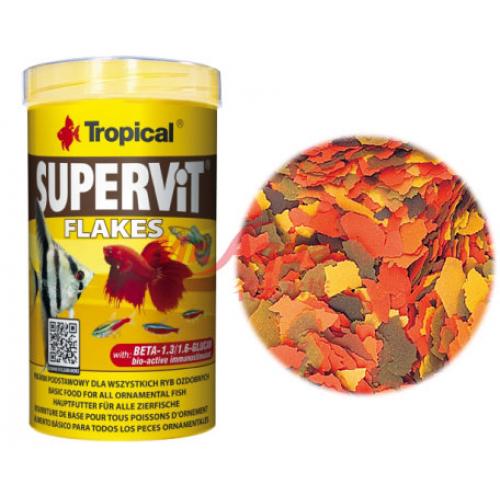 Tropical德比克熱帶魚增豔維他薄片飼料(250ml)